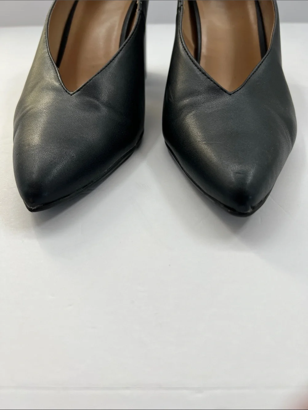 Naturalizer Paden Leather Block Heel Pump